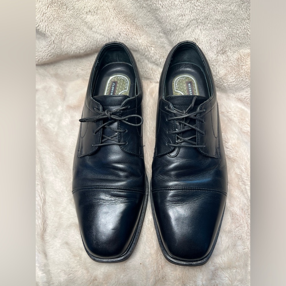 Florsheim Classic Black Derby Shoes